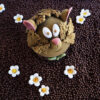 Personnage en chocolat, le chat "Lautrec"