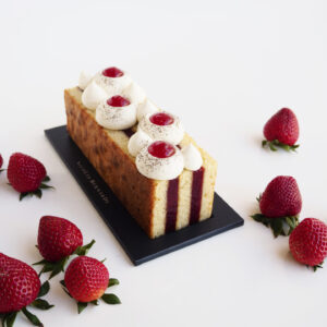 Cakissime vanille et fraise