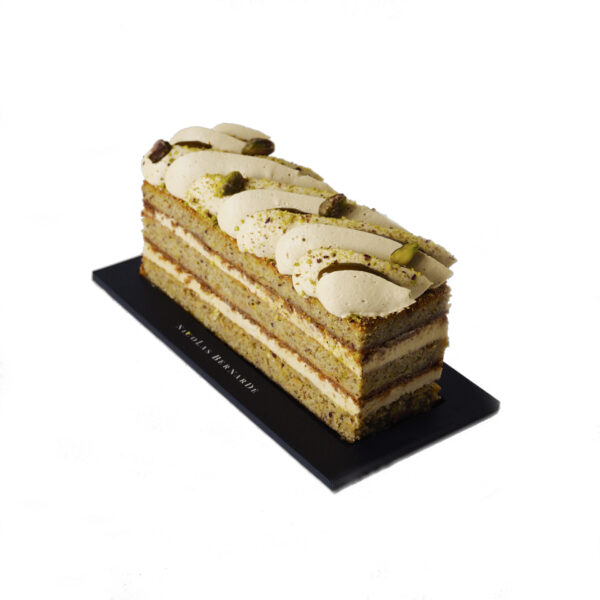 Cake pistache et praliné