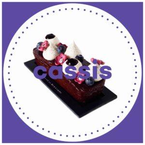 Cakissime vanille et cassis