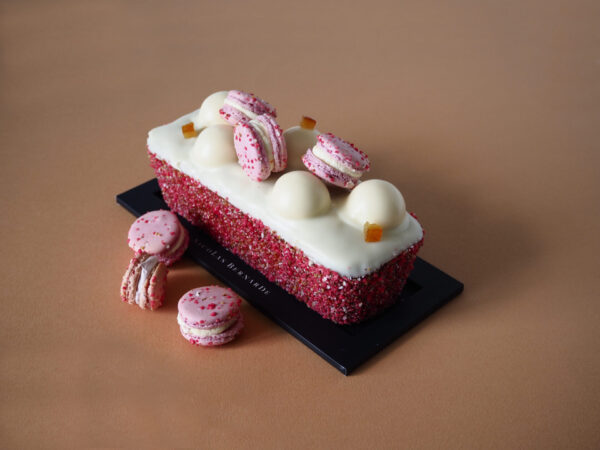 Cakissime praline rose et fleur d'oranger