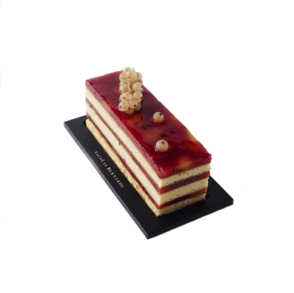 Cakissime pêche et groseille