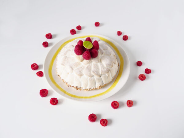 Polonaise pêche et framboise