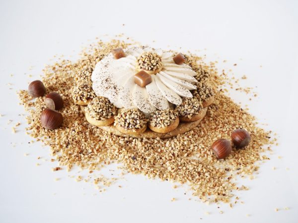 Saint-Honoré caramel et vanille