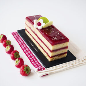 Cakissime fraise et citron vert